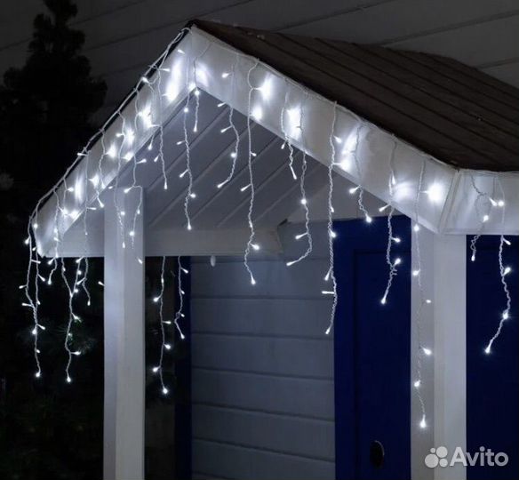 Гирлянда уличная бахрома