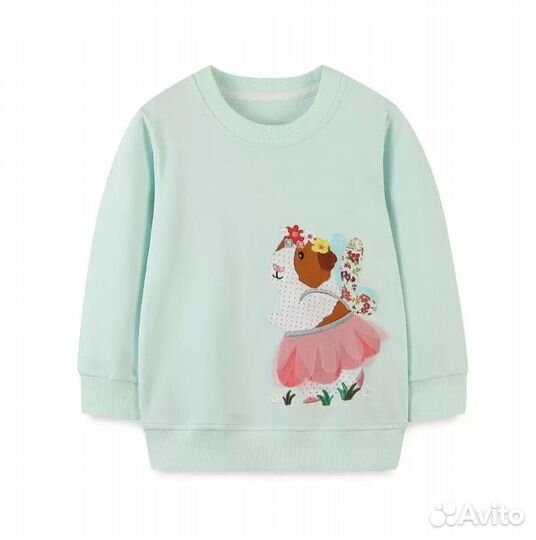 Новый свитшот для девочки 104