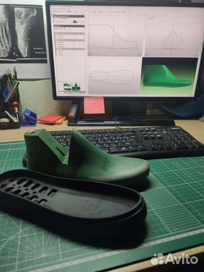 Разработка моделей обувных колодок любой сложности