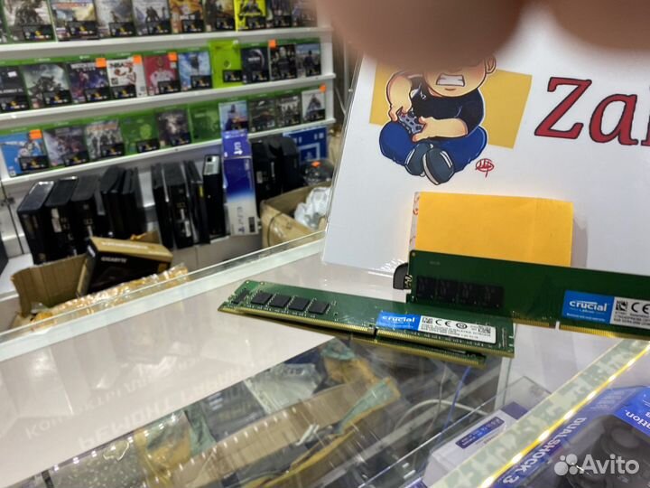 Оперативная память ddr4 4/8gb