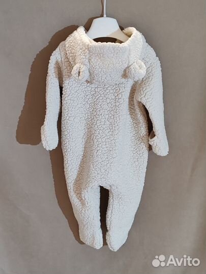 Комбинезон демисезонный Babygo 74 и плюшевый комби