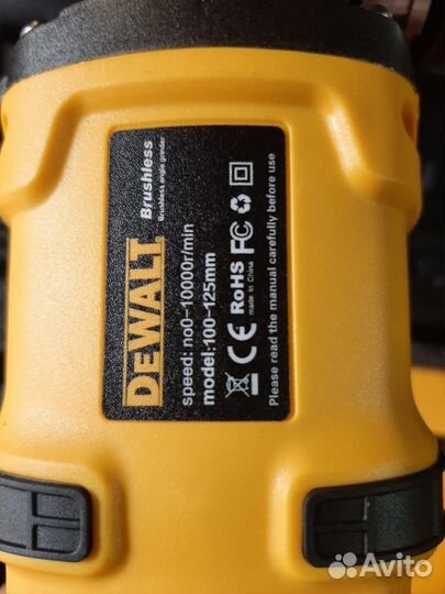 Набор 2в1 Dewalt (ушм+гайковерт)