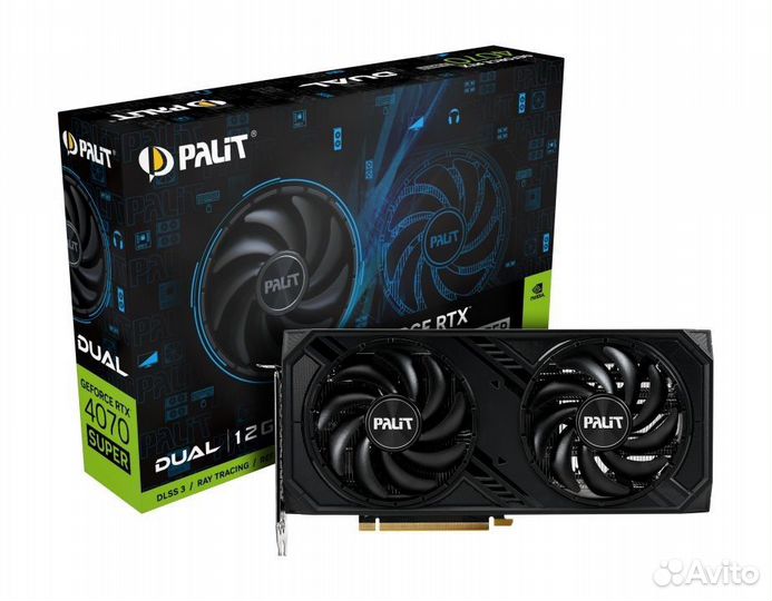 Видеокарта Palit RTX 4070 Super 12gb