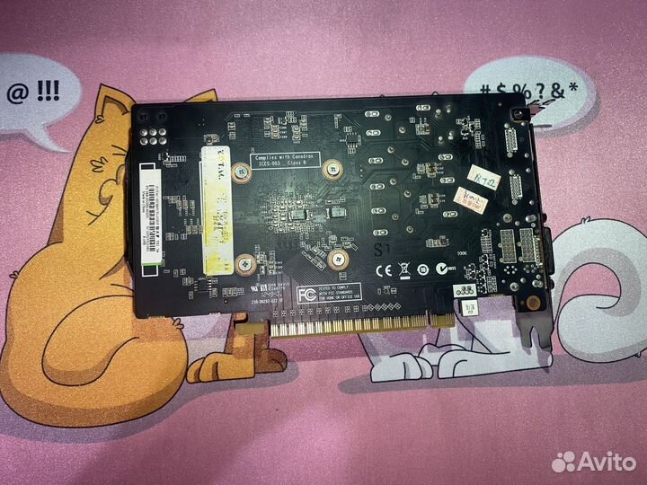 Видеокарта zotac GTX 650TI 1gb gddr5