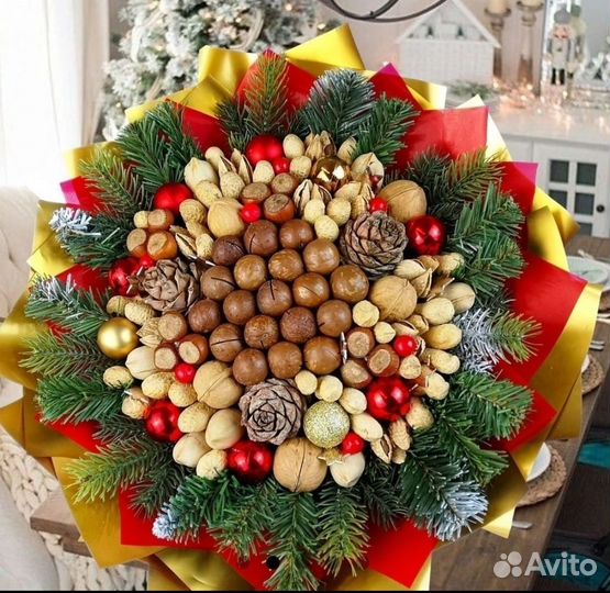 Мужские съедобные букеты/ подарки из раков, колбас