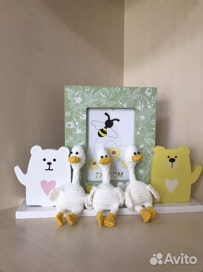 Вязанные гуси