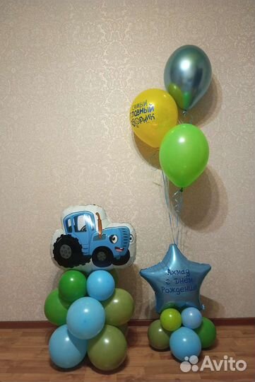 Воздушные и гелиевые шары, свадебный декор