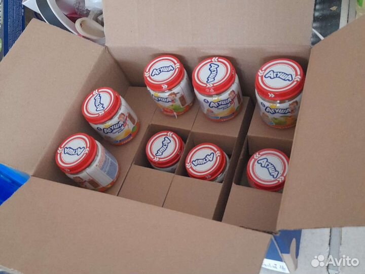 Детское питание пюре фруктовое