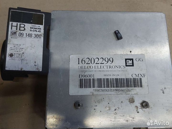 Блок управления двигателем Opel Vectra B