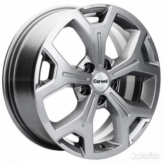 Диск 6,5*17 5*120 ET55 65,1 Carwel Талкас 1710 GRT (VW Transporter)