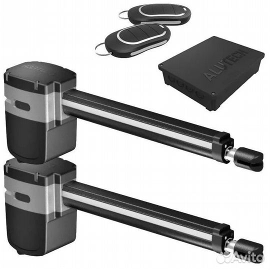 Комплект приводов для распашных ворот alutech