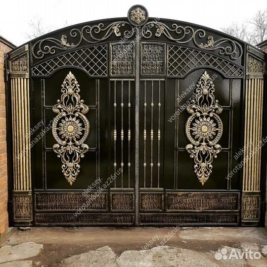 Кованные ворота