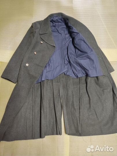 Шинель оливковая для офицеров и прапорщиков