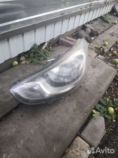 Hyundai solaris фара
