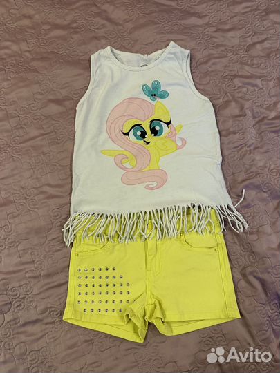 Вещи пакетом на девочку128-134