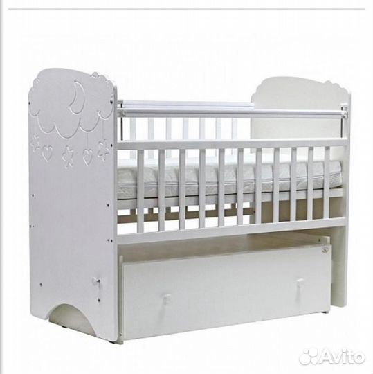 Кроватка для новорождённых, до 3-х лет
