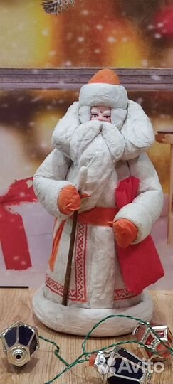 Ватный дед мороз СССР