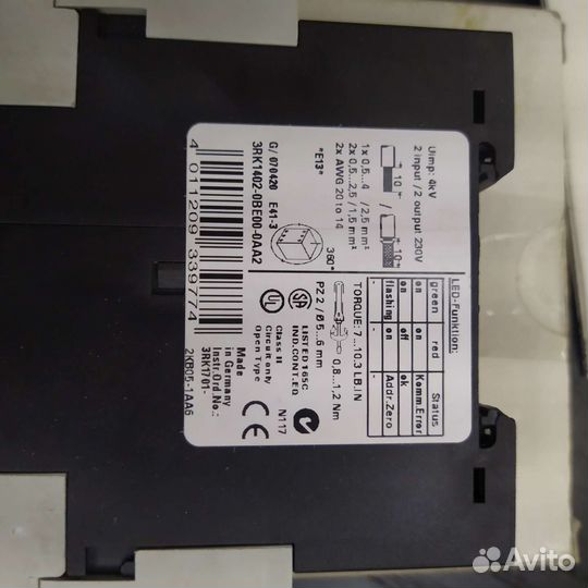 3RK1402-0BE00-0AA2 новый