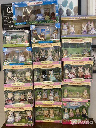 Sylvanian families семьи