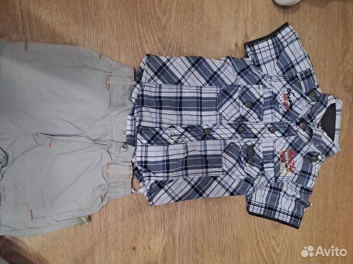 Шорты и рубашка