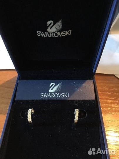 Серьги swarovski