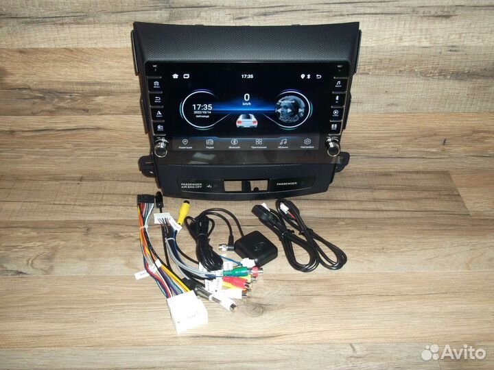 Магнитола Mitsubishi Outlander Xl Android крутилки