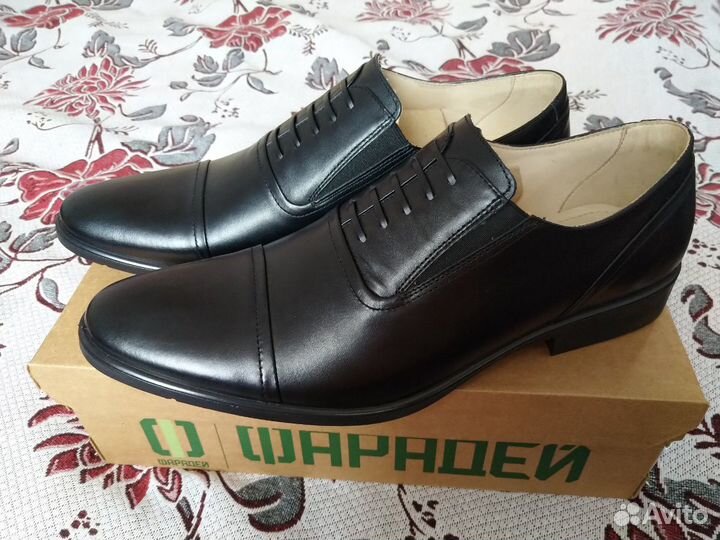 Туфли кожаные