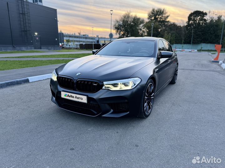 BMW M5 4.4 AT, 2018, 114 267 км