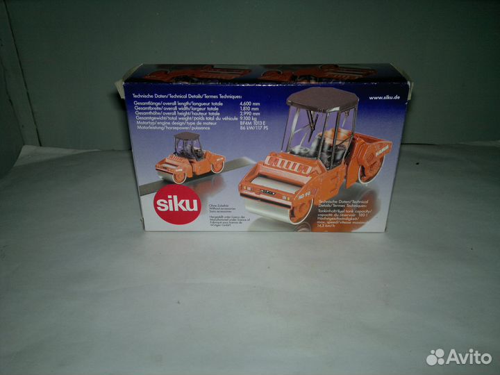 Каток hamm hd90 1: 50 siku