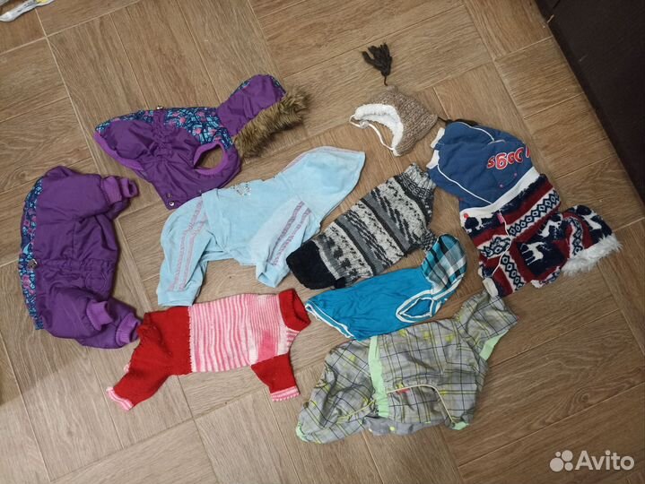 Лот одежды для маленькой собачки