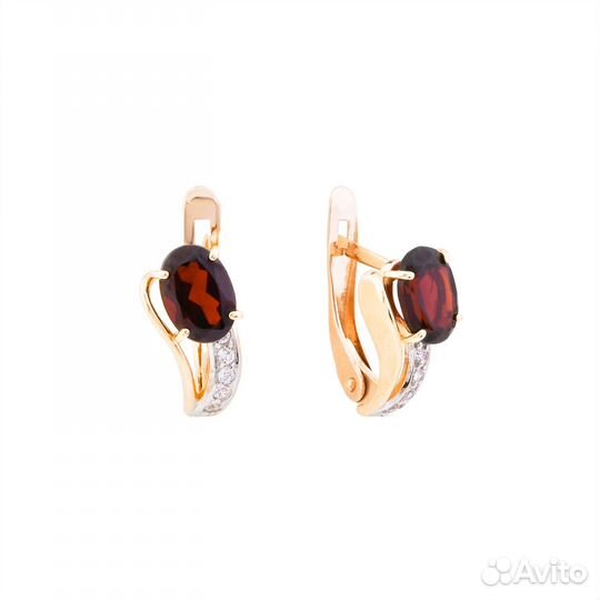 Серьги золотые