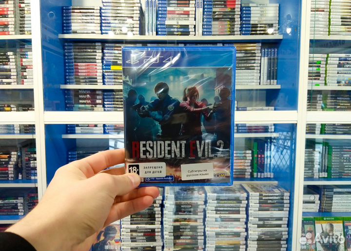 Resident evil 2 ps4 новый (есть обмен)