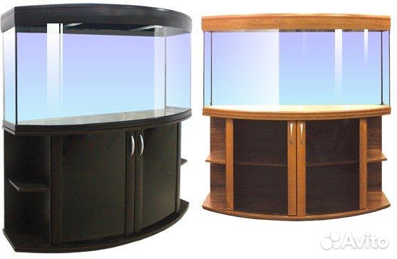 Аквариум 40 - 980л со светом и тумбой