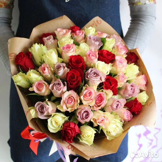 Цветы букеты 101 51 31 роза