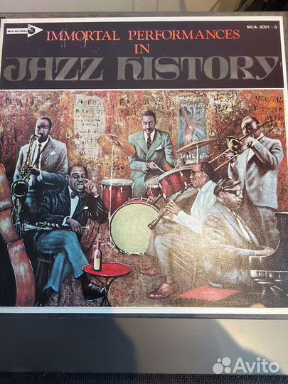 5 LP BOX jazz history