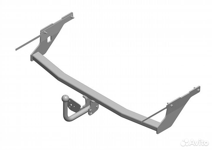 Фаркоп для Ford Focus (Форд Фокус) 2, 3 седан