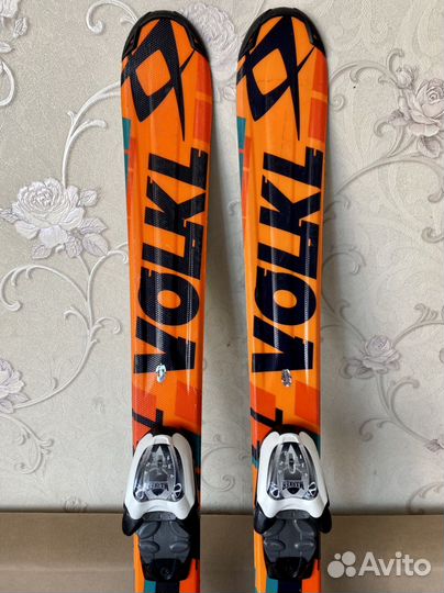 Горные лыжи 110 см Volki