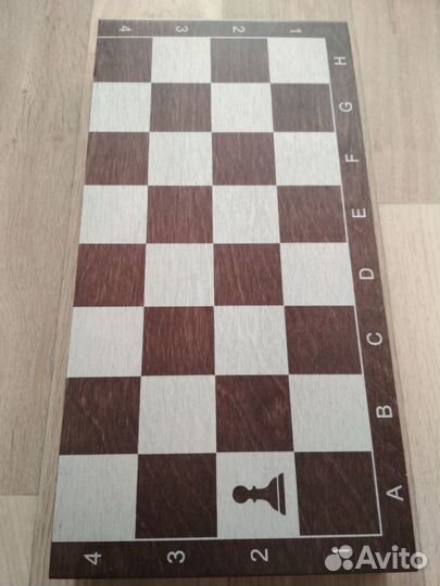 Игра 3 в 1 малая венге (нарды, шахматы, шашки)