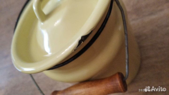 Бидон, эмалированный СССР