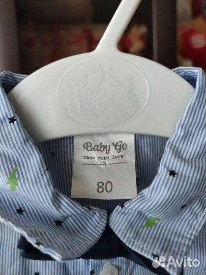 Рубашка детская р. 80