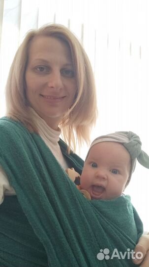 Слинг-шарф ellevill AIR william С шерстью мериноса