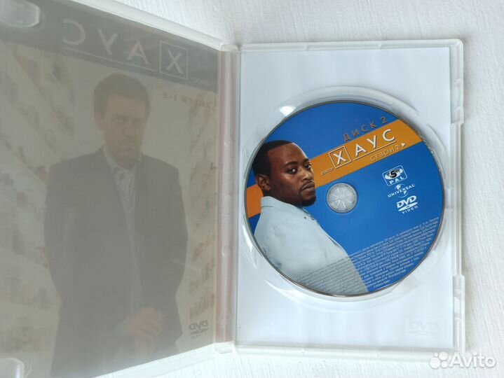 Доктор Хаус сезон 2 лицензионный фильм DVD