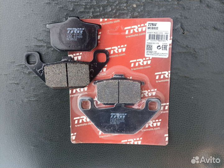 Колодки тормозные Kawasaki