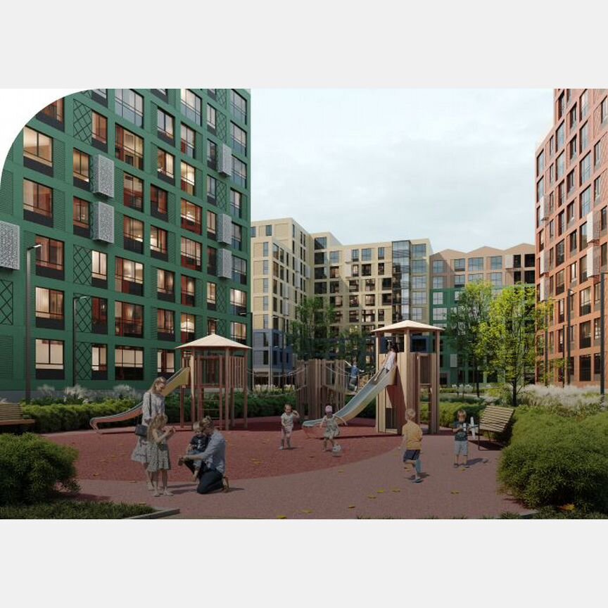 1-к. квартира, 39,4 м², 4/11 эт.