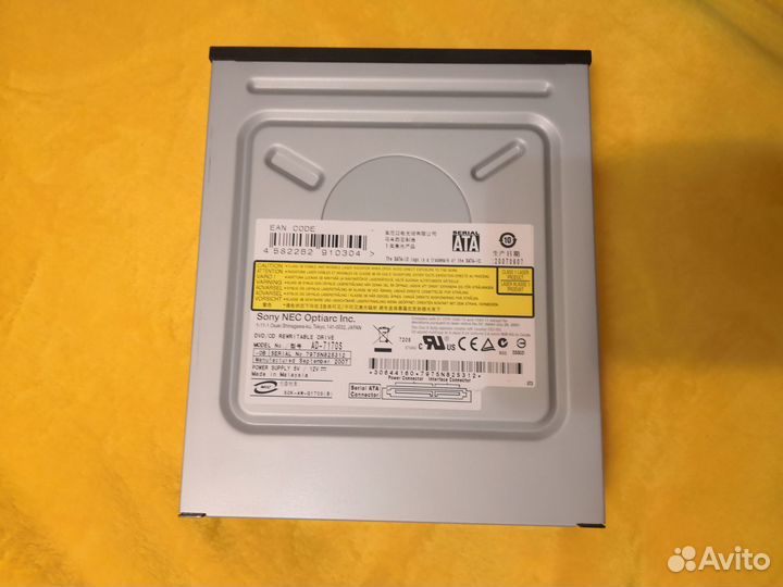 DVD CD привод для компьютера sony NEC AD-7170S