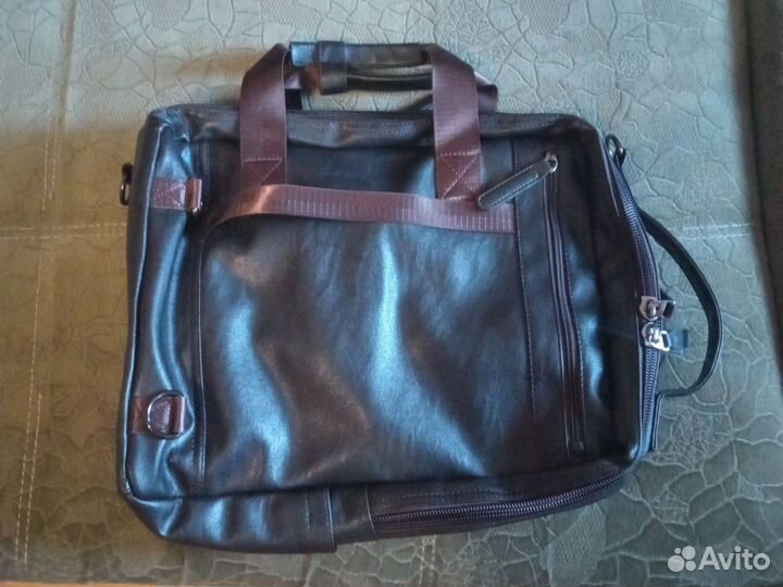 Сумка натуральная кожа коричневая новая