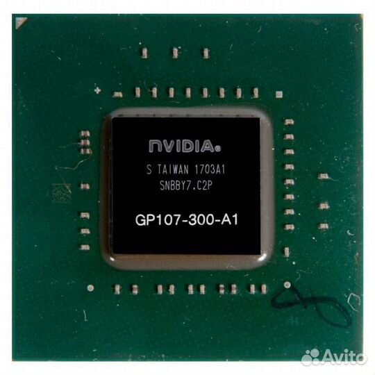 Видеочип nvidia GP107-300-A1,GTX1050 RB с разбора