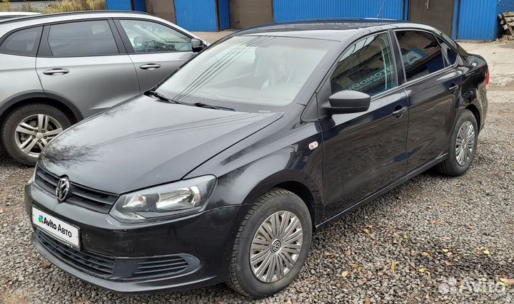 Volkswagen Polo 1.6 МТ, 2012, 208 000 км