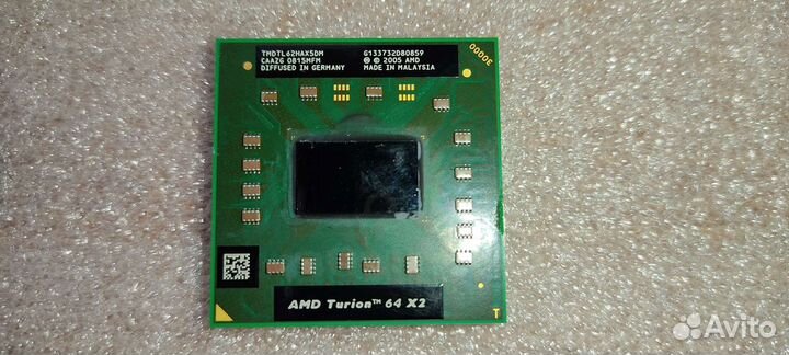 Turion 64 X2 TL-62 - tmdtl62HAX5DM (Socket S1)