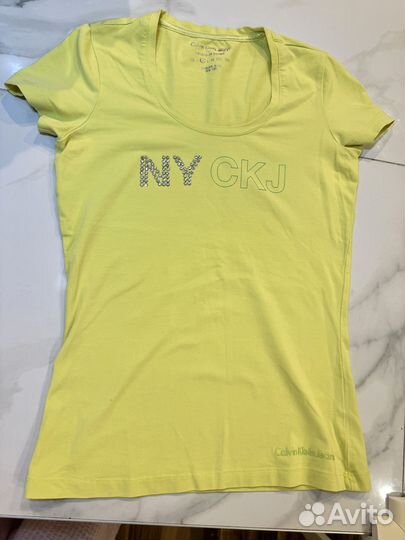 Calvin klein футболка S-M